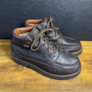 VTG Irish Setter 1860 Mens Leather Chukka Work Boots Brown Size 10 EE Wide